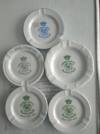 Cenicero Hotel Palace Feliz 1989