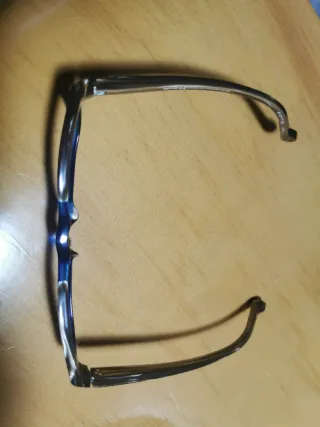 Gafas de vista Etnia Barcelona azules y plateadas