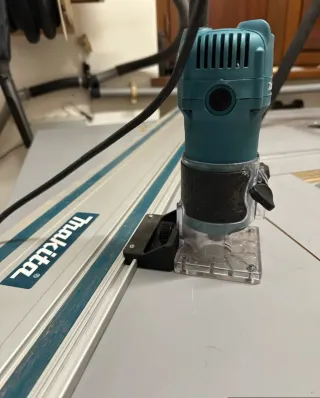 Adaptador Guia Fresadora Makita/Parkside