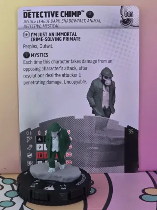 Heroclix Detective Chimp 005