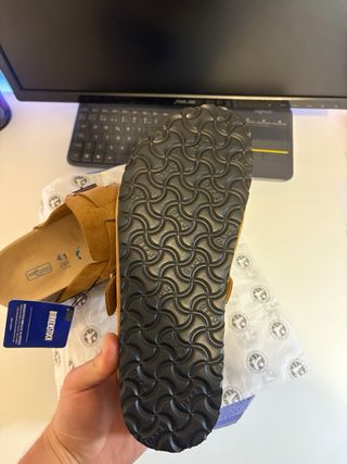 Zuecos Birkenstock Marrones Talla 41