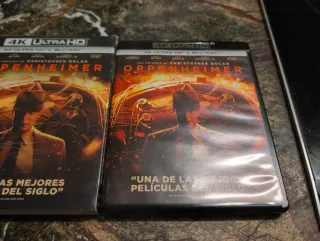 Oppenheimer 4K UHD + Blu-ray Castellano