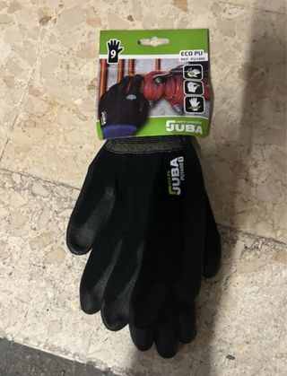 Guantes JUBA Talla 9 Negro