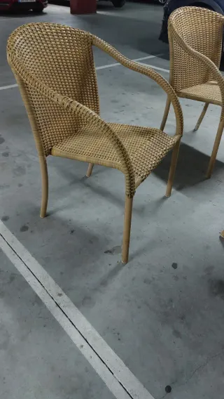 Conjunto de terraza (Mesa y 2 sillas)