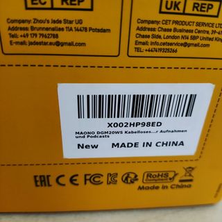 Micrófono Inalámbrico USB con Brazo (90€)