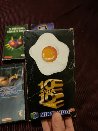 Pack 4 VHS Nintendo, trucos + pegatina ( LEER )