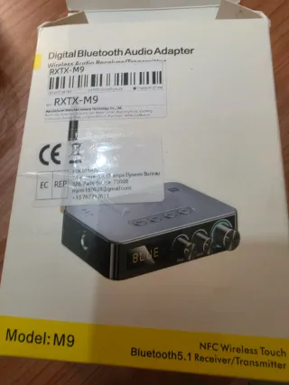 Adaptador Audio Bluetooth TX/RX