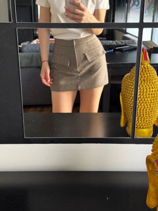 Falda Pantalon de cuadros