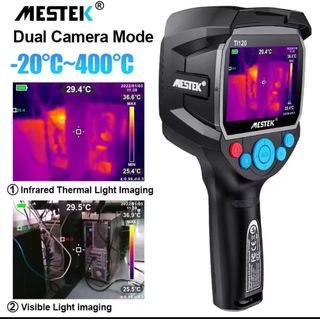 Mestek-cámara térmica con pantalla a Color