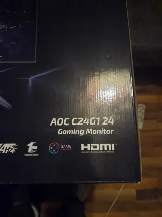 Monitor Gaming AOC C24G1 24 Curvo 144Hz