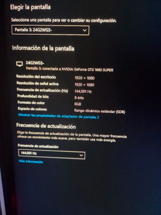 Monitor Gaming AOC C24G1 24 Curvo 144Hz