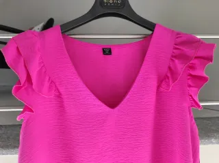 Top donna rosa tg XXL