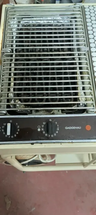 Barbacoa Eléctrica Gasenau Beige
