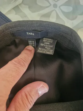 Traje Azul Easy Wear Talla 52