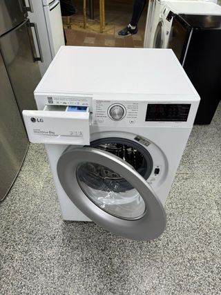 Lavadora LG 8kg Rpm 1400 A+++