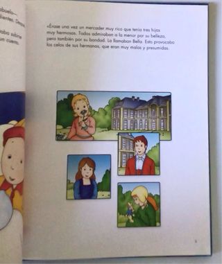 Caillou. La bella y la bestia