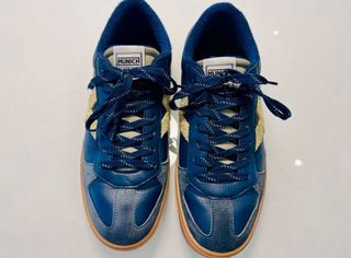 Zapatillas Munich Break Azul Marino y Amarillo