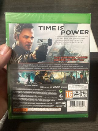 Quantum Break Xbox One Precintado. En castellano