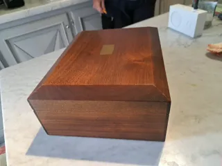 Scatola portasigari in legno pregiato