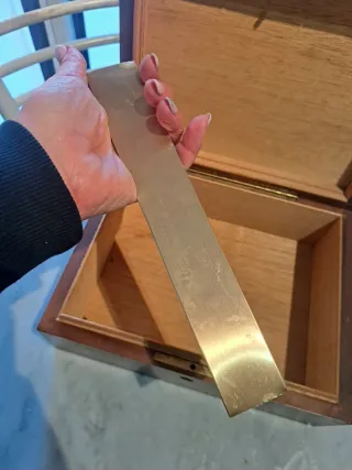 Scatola portasigari in legno pregiato