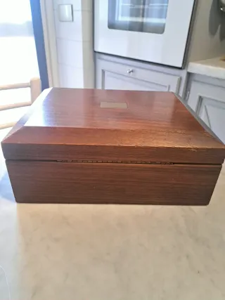 Scatola portasigari in legno pregiato