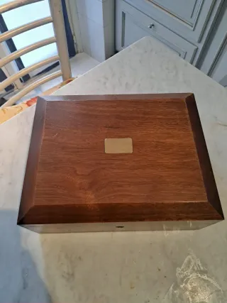 Scatola portasigari in legno pregiato