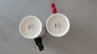 2 Tazas Mickey y Minnie Porcelana