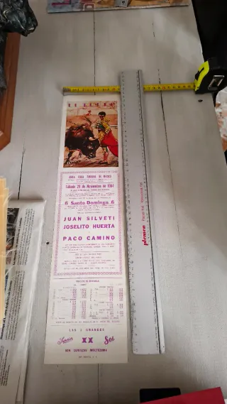 Cartel Taurino México Paco Camino