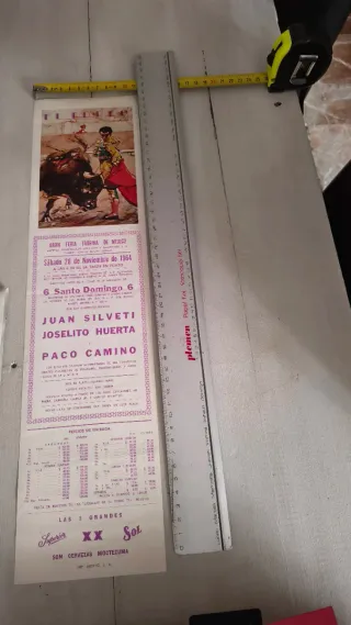 Cartel Taurino México Paco Camino