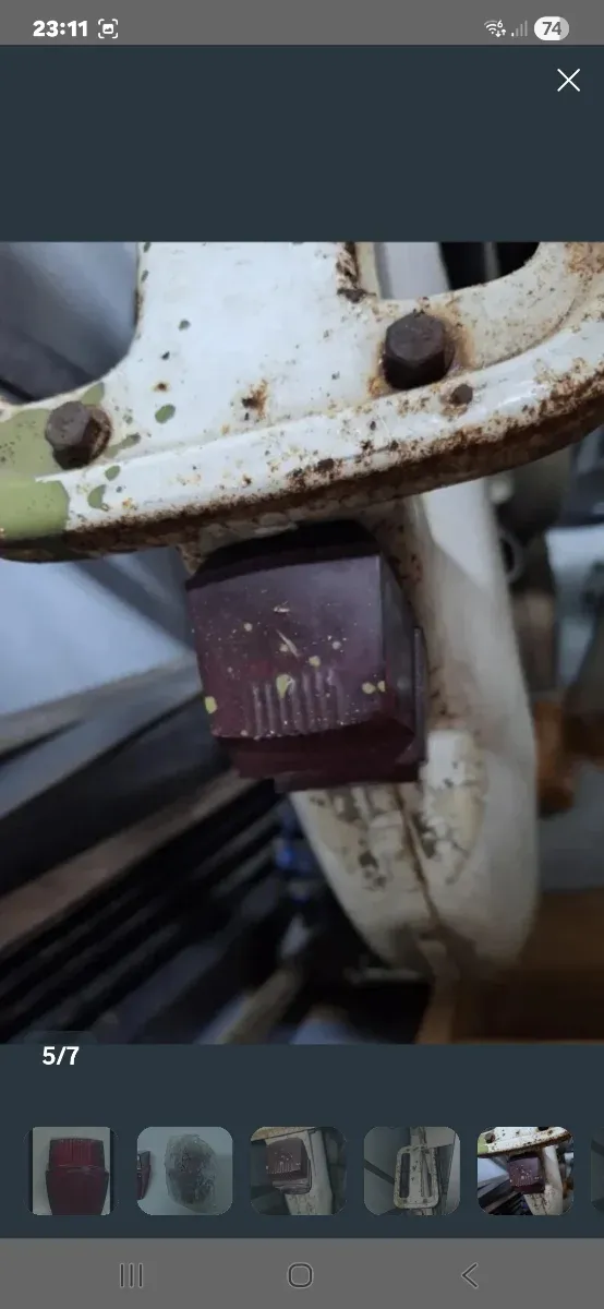 Tulipa Vespino Mortadelo 68/69 con base