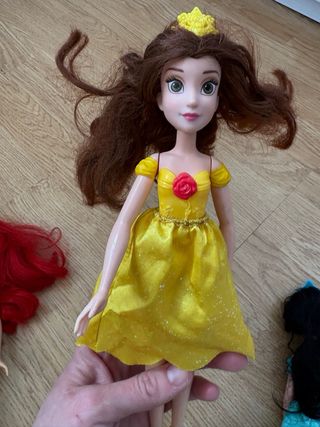 Muñecas Princesas Disney ariel bella jasmin