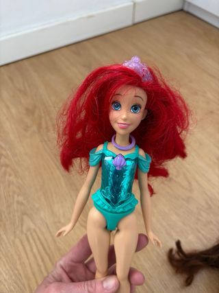 Muñecas Princesas Disney ariel bella jasmin