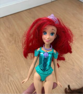 Muñecas Princesas Disney ariel bella jasmin rapunz