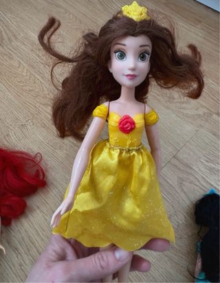 Muñecas Princesas Disney ariel bella jasmin rapunz