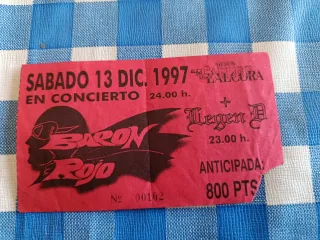 Barón Rojo 13 Dic 1997