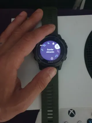 Garmin Fenix 5X Sapphire co. Correa verde