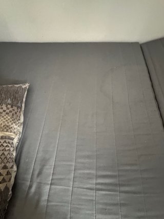 Sofá cama 2 plazas beige tela