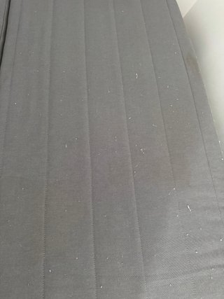 Sofá cama 2 plazas beige tela