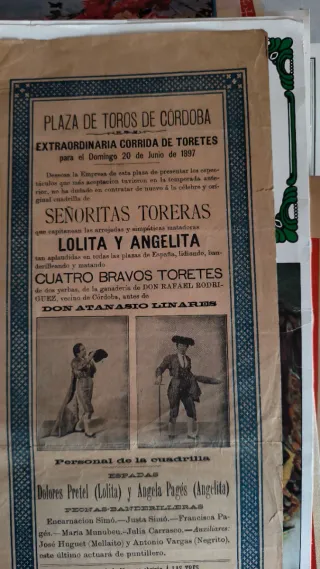 Cartel Taurino Córdoba 1897