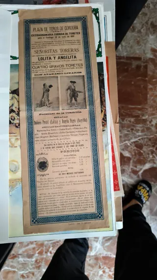 Cartel Taurino Córdoba 1897
