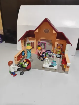 Playmobil Casa Tienda con Figuras
