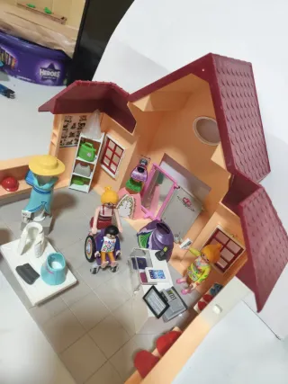 Playmobil Casa Tienda con Figuras