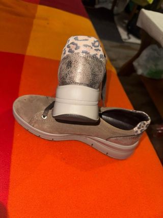 Scarpe donna beige/marrone n.40