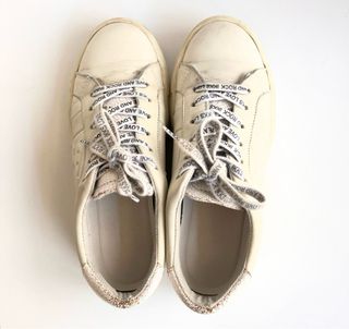 Zapatillas IKKS piel blancas