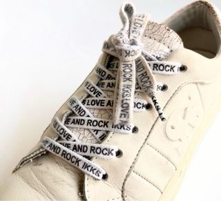 Zapatillas IKKS piel blancas