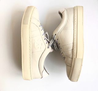 Zapatillas IKKS piel blancas