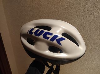 Casco Bici John Luck Blanco Como Nuevo | Talla M