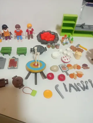 Playmobil Camping Set Figuras Accesorios