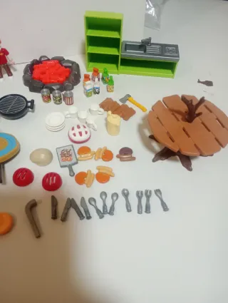 Playmobil Camping Set Figuras Accesorios