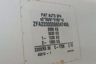 Motor arranque fiat 253099 0001110017 scudo furgon